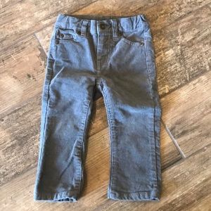 Janie and Jack Grey Cords